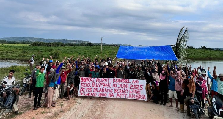 Pasca Digusur Paksa PT MS, Petani Angata Kembali Berkuasa di Tanah Leluhur